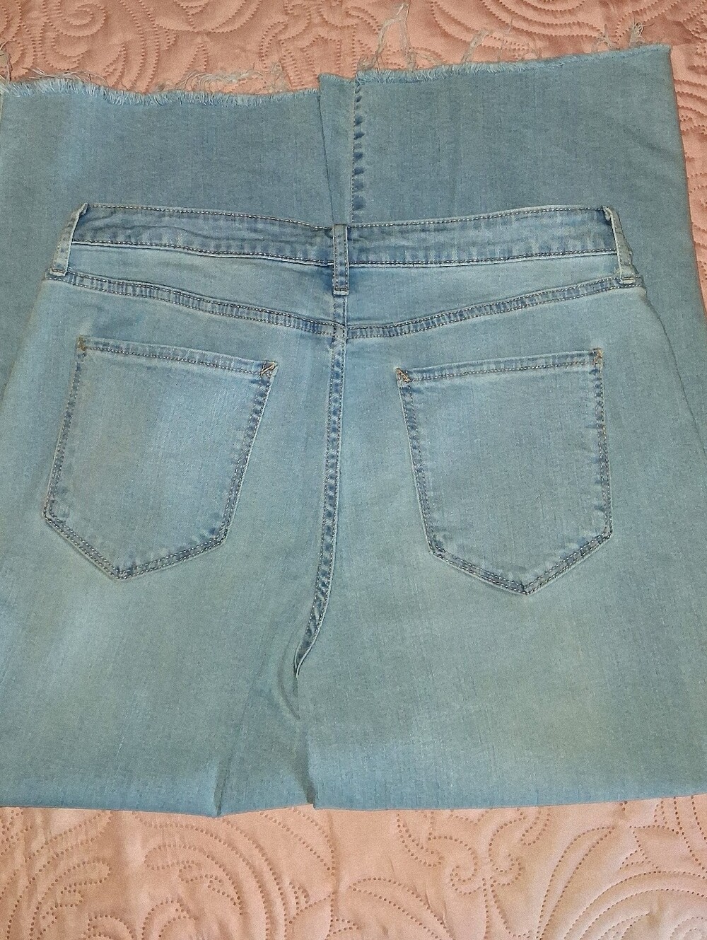 a.n.a High Rise, Wide Leg Crop Jean, Sz 12 - Picture 2 of 2